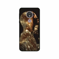 Husa personalizata tip carcasa HQPrint pentru Motorola Moto G7 Power, model Golden Girl, multicolor, S1D1M0350