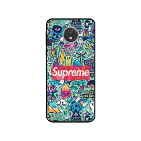Husa personalizata tip carcasa HQPrint pentru Motorola Moto G7 Power, model Supreme, multicolor, S1D1M0360