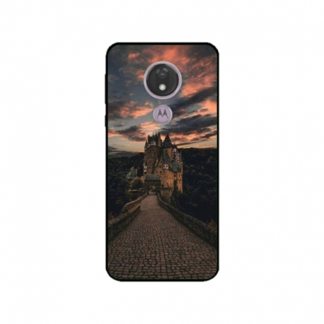 Husa personalizata tip carcasa HQPrint pentru Motorola Moto G7 Power, model Nice View 14, multicolor, S1D1M0361
