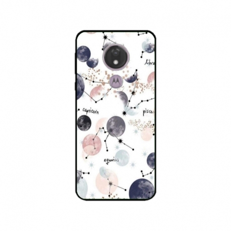 Husa personalizata tip carcasa HQPrint pentru Motorola Moto G7 Power, model Abstract 6, multicolor, S1D1M0372