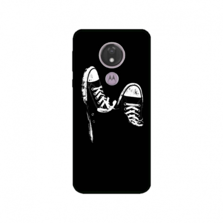 Husa personalizata tip carcasa HQPrint pentru Motorola Moto G7 Power, model Sneakers, multicolor, S1D1M0381