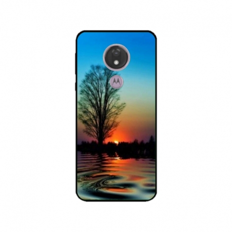Husa personalizata tip carcasa HQPrint pentru Motorola Moto G7, model Apus, multicolor, S1D1M0006