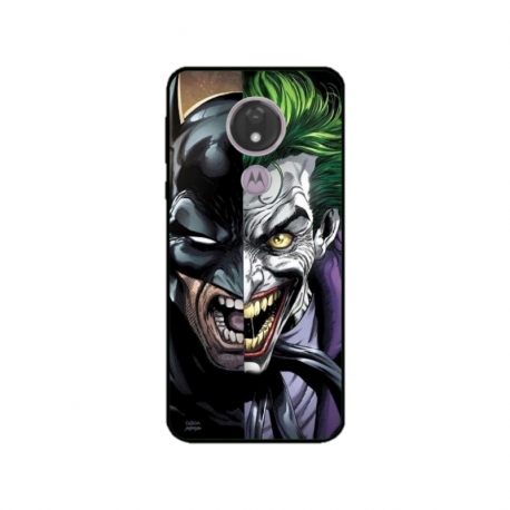 Husa personalizata tip carcasa HQPrint pentru Motorola Moto G7, model Batman VS Joker, multicolor, S1D1M0012