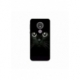 Husa personalizata tip carcasa HQPrint pentru Motorola Moto G7, model Black Cat 1, multicolor, S1D1M0015
