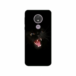 Husa personalizata tip carcasa HQPrint pentru Motorola Moto G7, model Black Cat 2, multicolor, S1D1M0016