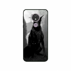 Husa personalizata tip carcasa HQPrint pentru Motorola Moto G7, model Doberman, multicolor, S1D1M0018