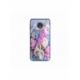 Husa personalizata tip carcasa HQPrint pentru Motorola Moto G7, model Flowers 1, multicolor, S1D1M0026