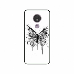 Husa personalizata tip carcasa HQPrint pentru Motorola Moto G7, model Butterfly 3, multicolor, S1D1M0030