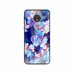 Husa personalizata tip carcasa HQPrint pentru Motorola Moto G7, model Flowers 2, multicolor, S1D1M0038