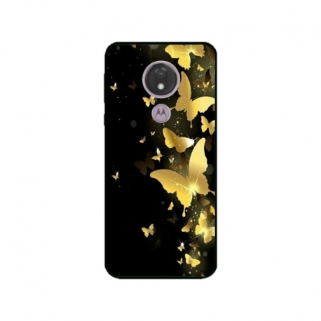 Husa personalizata tip carcasa HQPrint pentru Motorola Moto G7, model Butterfly 6, multicolor, S1D1M0045