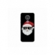 Husa personalizata tip carcasa HQPrint pentru Motorola Moto G7, model Cool Santa, multicolor, S1D1M0046