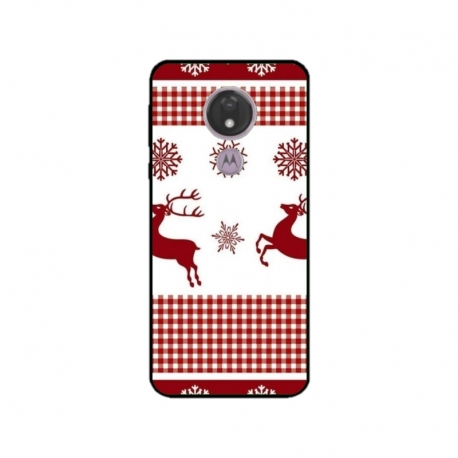 Husa personalizata tip carcasa HQPrint pentru Motorola Moto G7, model Reindeer 1, multicolor, S1D1M0051