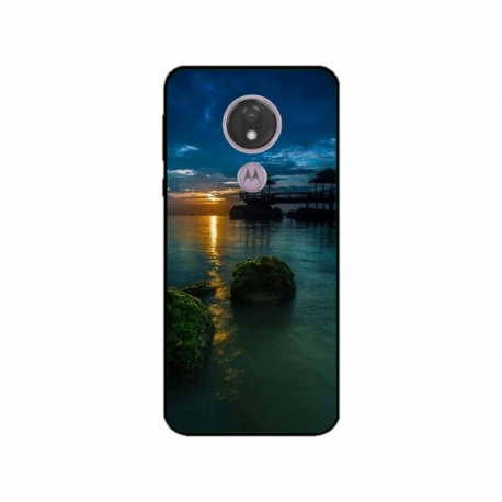 Husa personalizata tip carcasa HQPrint pentru Motorola Moto G7, model Nice View 1, multicolor, S1D1M0060