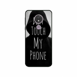 Husa personalizata tip carcasa HQPrint pentru Motorola Moto G7, model Dont touch my phone 2, multicolor, S1D1M0065