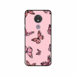 Husa personalizata tip carcasa HQPrint pentru Motorola Moto G7, model Butterfly 7, multicolor, S1D1M0076