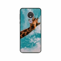 Husa personalizata tip carcasa HQPrint pentru Motorola Moto G7, model Giraffe 2, multicolor, S1D1M0096