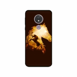Husa personalizata tip carcasa HQPrint pentru Motorola Moto G7, model Horse 1, multicolor, S1D1M0098