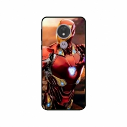 Husa personalizata tip carcasa HQPrint pentru Motorola Moto G7, model Iron Man 1, multicolor, S1D1M0102