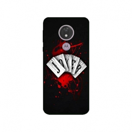 Husa personalizata tip carcasa HQPrint pentru Motorola Moto G7, model Joker 1, multicolor, S1D1M0106