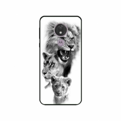 Husa personalizata tip carcasa HQPrint pentru Motorola Moto G7, model Lion 3, multicolor, S1D1M0118