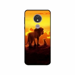 Husa personalizata tip carcasa HQPrint pentru Motorola Moto G7, model Lion King 1, multicolor, S1D1M0119