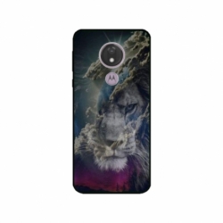 Husa personalizata tip carcasa HQPrint pentru Motorola Moto G7, model Lion 4, multicolor, S1D1M0120
