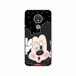 Husa personalizata tip carcasa HQPrint pentru Motorola Moto G7, model Mickey 1, multicolor, S1D1M0124