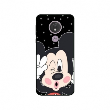 Husa personalizata tip carcasa HQPrint pentru Motorola Moto G7, model Mickey 1, multicolor, S1D1M0124