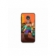 Husa personalizata tip carcasa HQPrint pentru Motorola Moto G7, model Minecraft 1, multicolor, S1D1M0125
