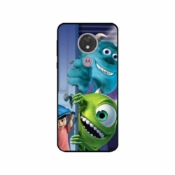 Husa personalizata tip carcasa HQPrint pentru Motorola Moto G7, model Monster INC, multicolor, S1D1M0127