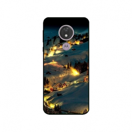 Husa personalizata tip carcasa HQPrint pentru Motorola Moto G7, model Nice View 6, multicolor, S1D1M0128