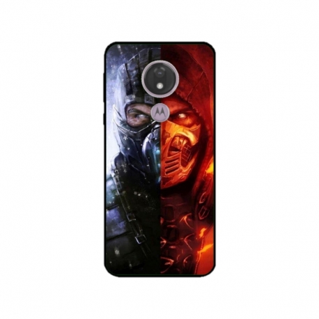 Husa personalizata tip carcasa HQPrint pentru Motorola Moto G7, model Mortal Kombat, multicolor, S1D1M0130
