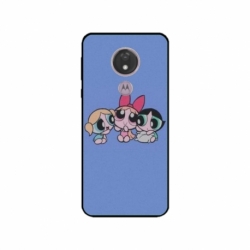 Husa personalizata tip carcasa HQPrint pentru Motorola Moto G7, model Powerpuff Girls, multicolor, S1D1M0135