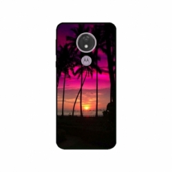 Husa personalizata tip carcasa HQPrint pentru Motorola Moto G7, model Beach View 1, multicolor, S1D1M0136