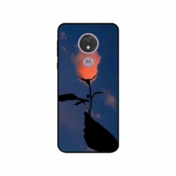 Husa personalizata tip carcasa HQPrint pentru Motorola Moto G7, model Sky Flower, multicolor, S1D1M0159