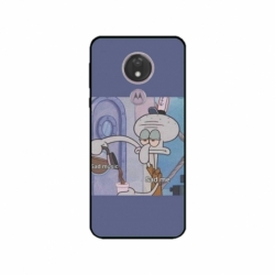 Husa personalizata tip carcasa HQPrint pentru Motorola Moto G7, model Squidward 1, multicolor, S1D1M0161