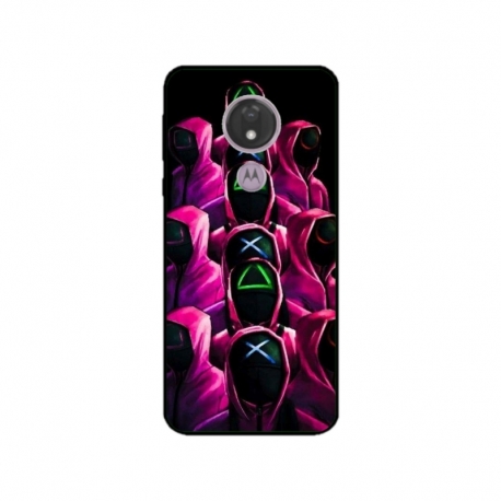 Husa personalizata tip carcasa HQPrint pentru Motorola Moto G7, model Squid Game 8, multicolor, S1D1M0180