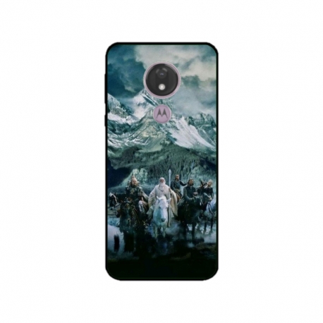 Husa personalizata tip carcasa HQPrint pentru Motorola Moto G7, model Lord of the Rings 1, multicolor, S1D1M0189