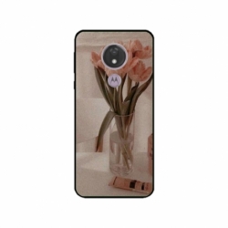 Husa personalizata tip carcasa HQPrint pentru Motorola Moto G7, model Flowers 14, multicolor, S1D1M0208