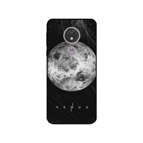 Husa personalizata tip carcasa HQPrint pentru Motorola Moto G7, model Moon, multicolor, S1D1M0212