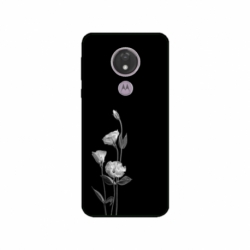 Husa personalizata tip carcasa HQPrint pentru Motorola Moto G7, model Abstract Flowers, multicolor, S1D1M0216