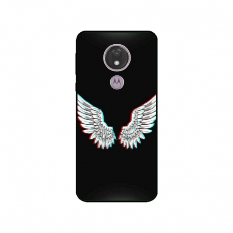 Husa personalizata tip carcasa HQPrint pentru Motorola Moto G7, model Angel, multicolor, S1D1M0219