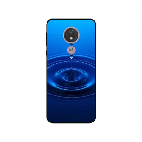 Husa personalizata tip carcasa HQPrint pentru Motorola Moto G7, model Picatura, multicolor, S1D1M0240