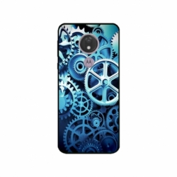 Husa personalizata tip carcasa HQPrint pentru Motorola Moto G7, model Clockwork, multicolor, S1D1M0250