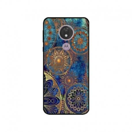 Husa personalizata tip carcasa HQPrint pentru Motorola Moto G7, model Mandela 3, multicolor, S1D1M0256
