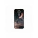 Husa personalizata tip carcasa HQPrint pentru Motorola Moto G7, model Falling Stars, multicolor, S1D1M0269
