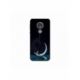 Husa personalizata tip carcasa HQPrint pentru Motorola Moto G7, model Moon Fishing, multicolor, S1D1M0270