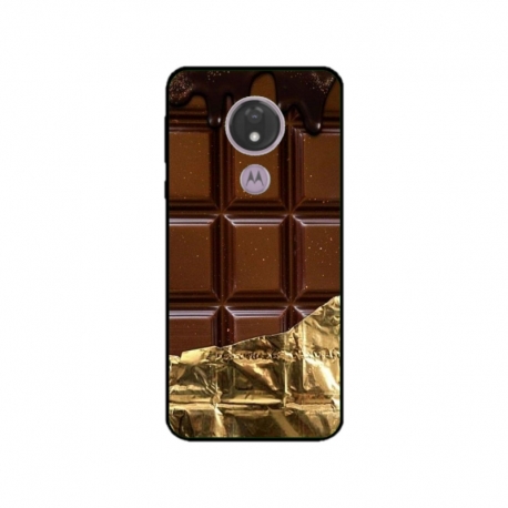 Husa personalizata tip carcasa HQPrint pentru Motorola Moto G7, model Chocolate, multicolor, S1D1M0272