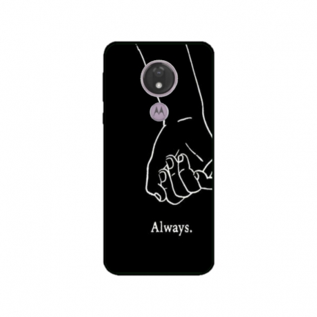 Husa personalizata tip carcasa HQPrint pentru Motorola Moto G7, model Always and Forever 1, multicolor, S1D1M0279