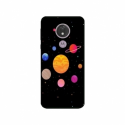 Husa personalizata tip carcasa HQPrint pentru Motorola Moto G7, model Colorful Galaxy, multicolor, S1D1M0283